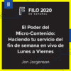 FILO 2020 en Español - All Conference Resources Bundle - Image 9