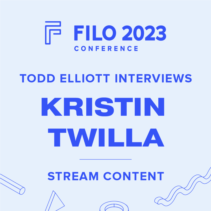 FILO 2023: Todd Elliott Interviews Kristin Twilla