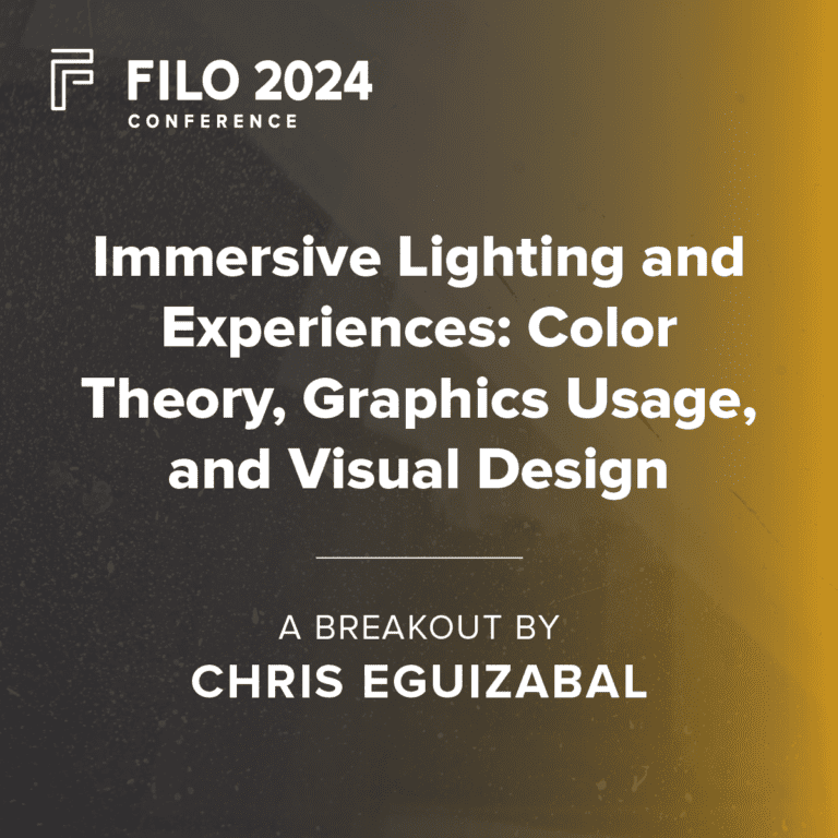 FILO 2024 Breakout: Immersive Lighting and Experiences: Color Theory ...