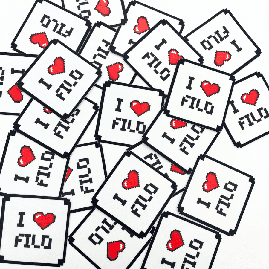 I <3 FILO Sticker - 2025 - Image 2