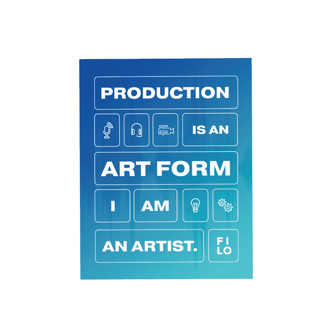 Vision Poster // Production is an Art Form – 2025