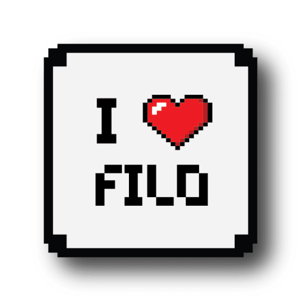 I <3 FILO Sticker - 2025
