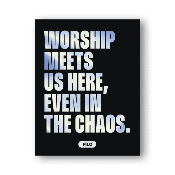 Vision Poster // Worship Meets Us - 2026